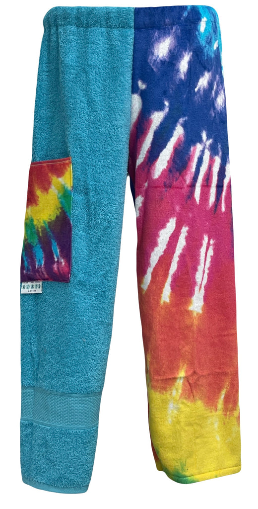 Pink Tie Dye | Teal Pants