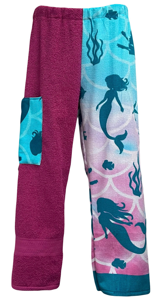 Mermaid | Dark Magenta Pants