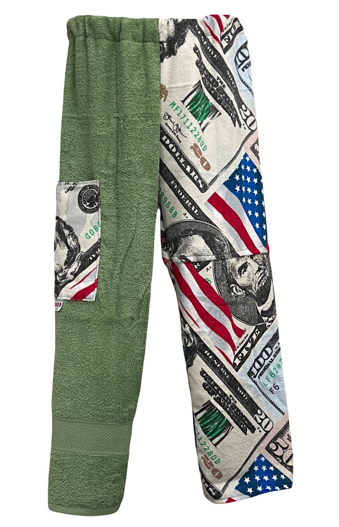 Money Patchwork | Sage Pants