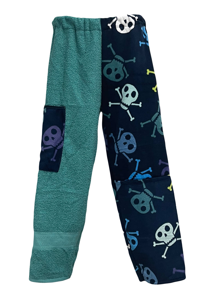 Pirate Patchwork | Teal Pants