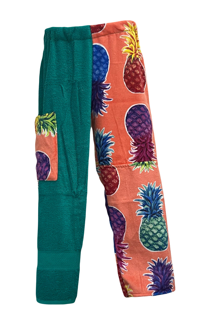 Pineapple Patchwork | Green Pants