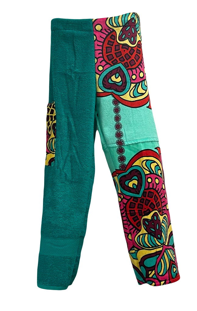 Mandala Patchwork | Green Pants