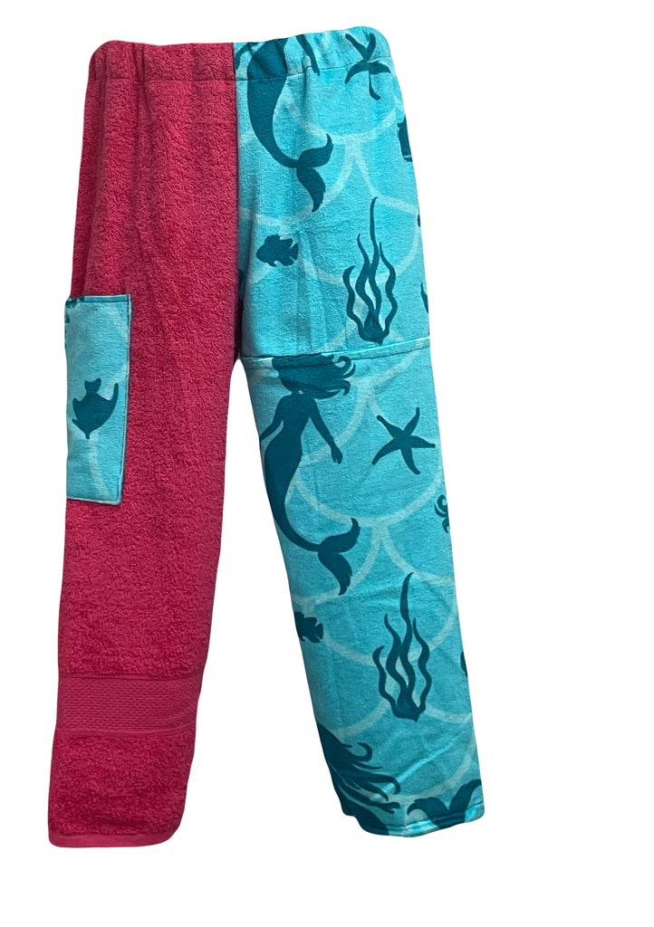 Mermaid Patchwork | Raspberry Pants