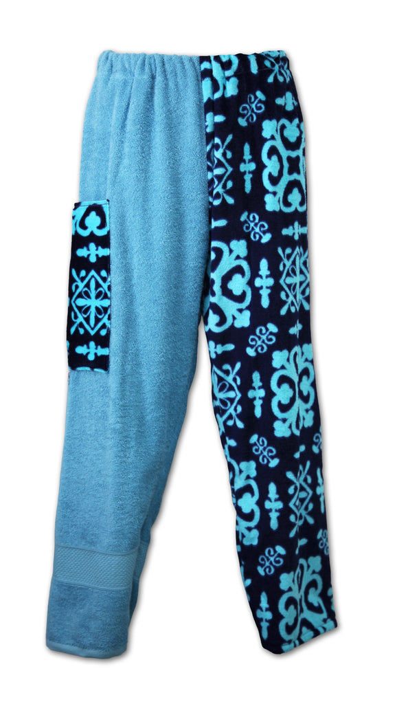 Blue Batik | Teal Pants