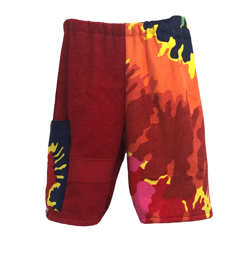 Classic Tie Dye Jammers | Red