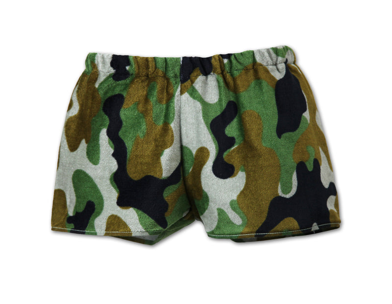Green Camo Shorts
