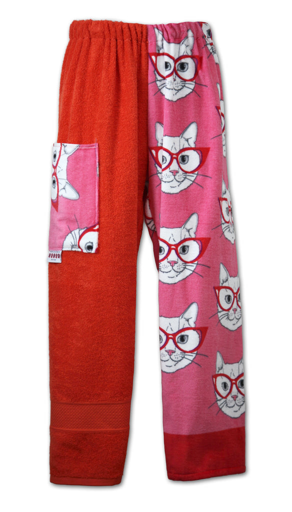 Hipster Kittens | Coral Pants
