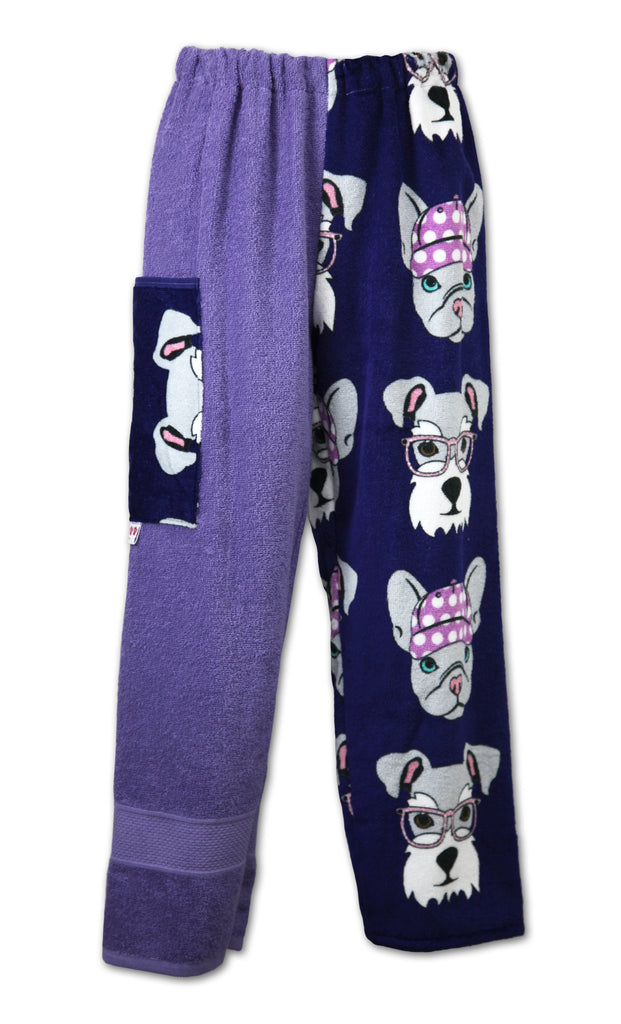 Hipster Doggies | Purple Pants