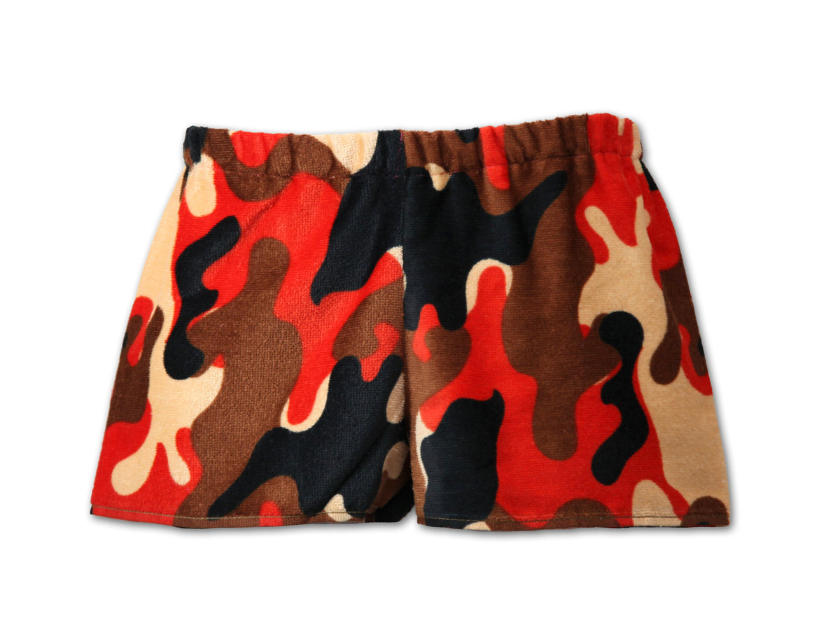 Orange sales camouflage shorts