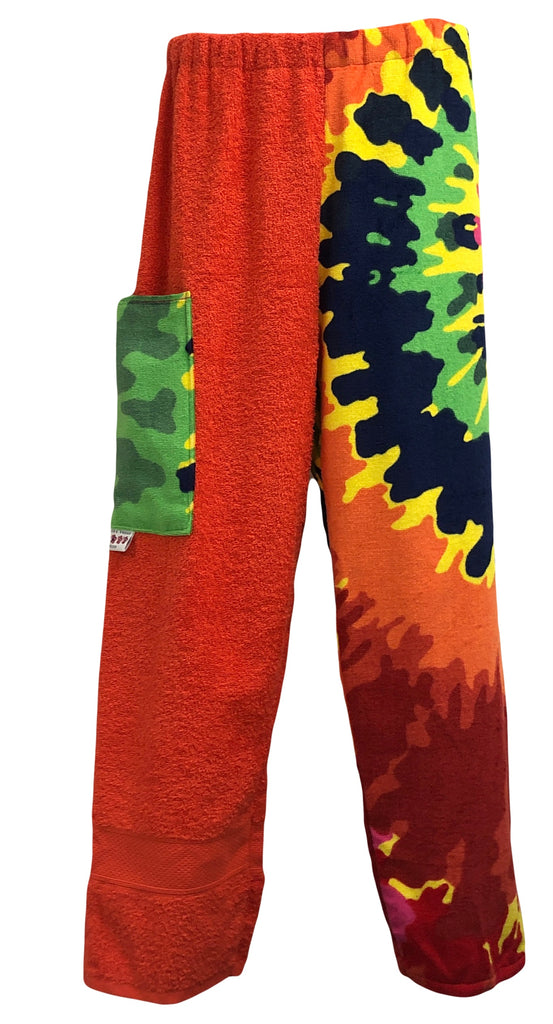 Classic Tie Dye | Orange Pants