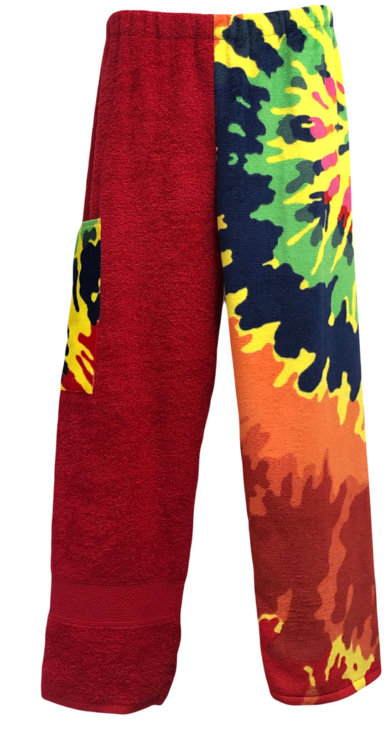 Classic Tie Dye | Red Pants